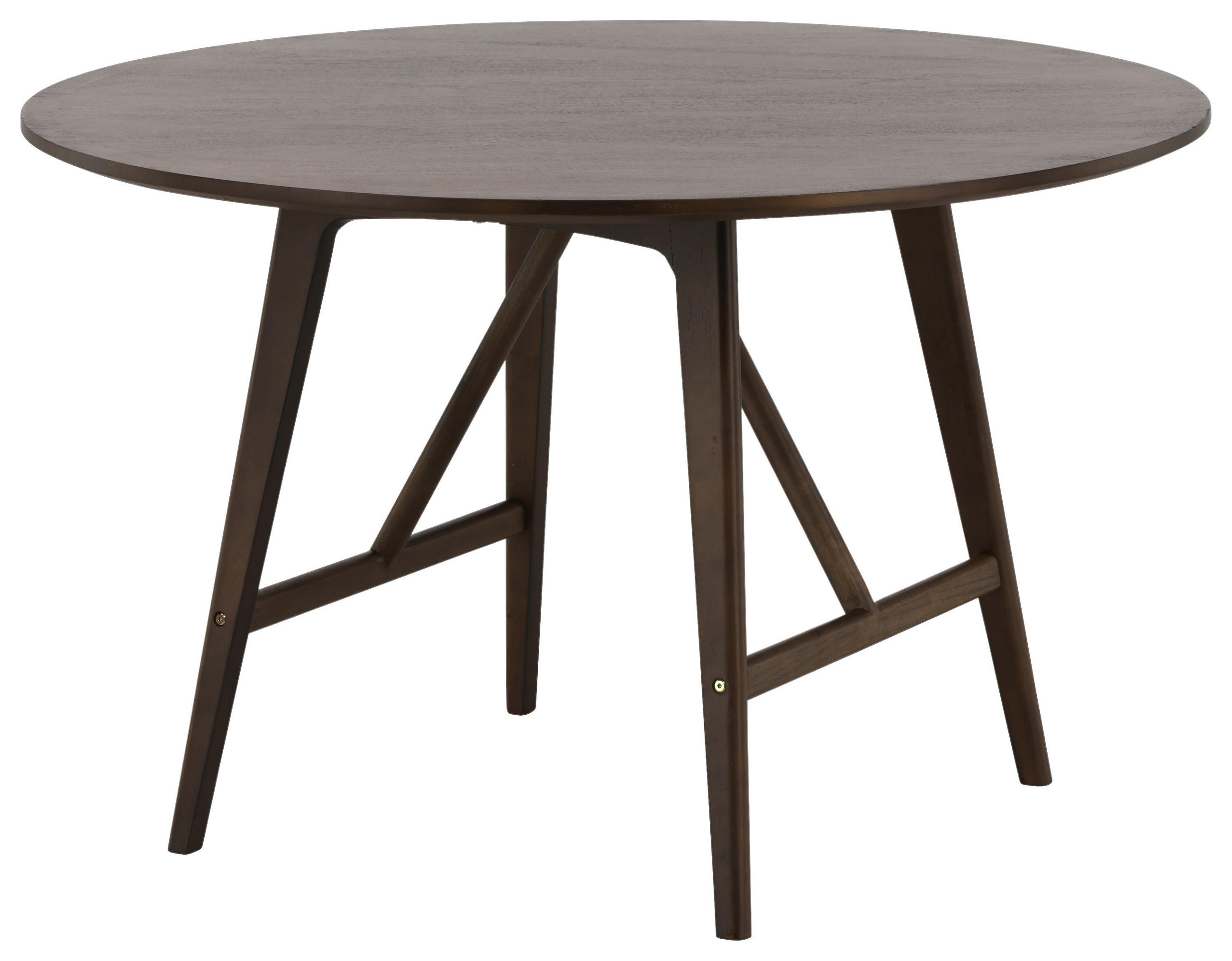 ESSTISCH in Holz, Holzwerkstoff 100/100/75 cm  - Dunkelbraun, Design, Holz/Holzwerkstoff (100/100/75cm) - Livetastic