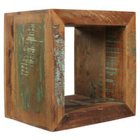 MIZICA, rjava  - rjava, Design, les (45/45/35cm) - MID.YOU