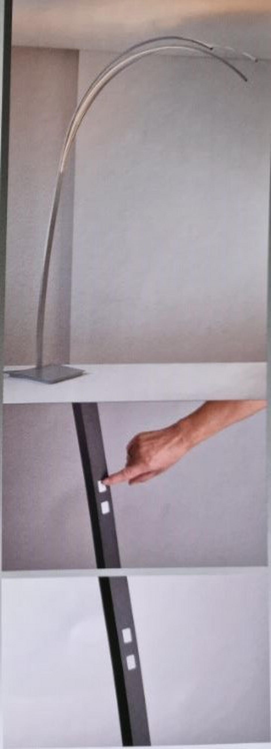 BOGENLEUCHTE - Design, Metall (175/208cm) - BOPP