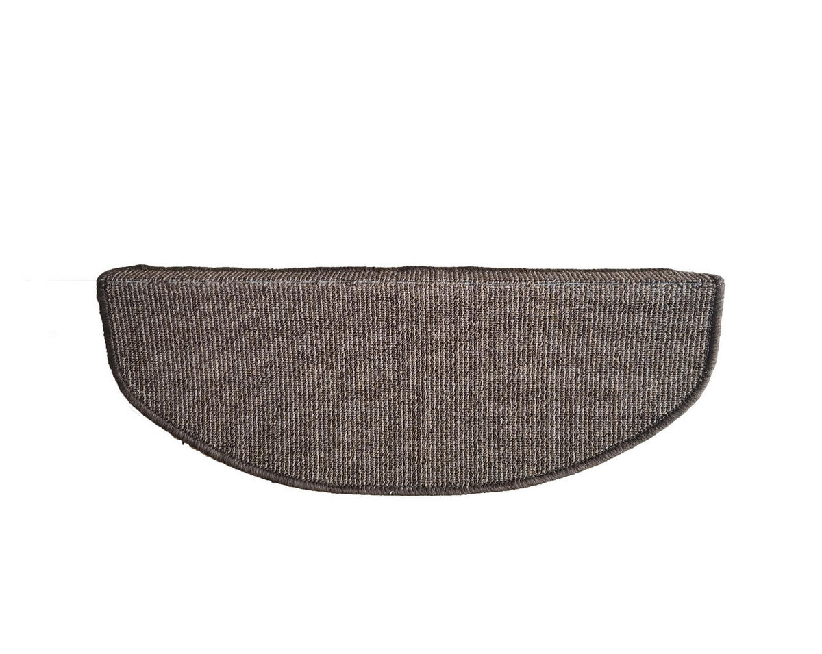 LÉPCSŐSZŐNYEG barna  - barna, Basics, műanyag (65/28/0.5cm)