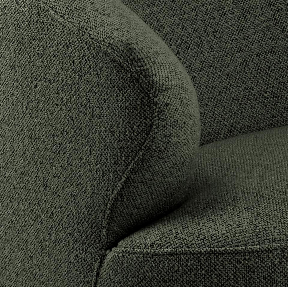 KRESLO, textil, zelená - čierna/zelená, Design, kov/textil (80/76,5/80cm) - MID.YOU