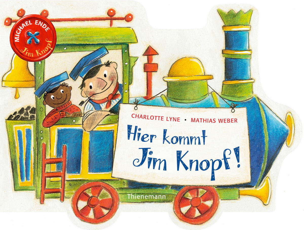 BUCH Hier kommt Jim Knopf!  - Multicolor, Basics, Papier (23/17,2/1,3cm)