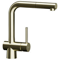 KÜCHENARMATUR 517120WGO  - Goldfarben/Weiß, Basics, Metall (5,1/28,5/21,6cm) - Schock