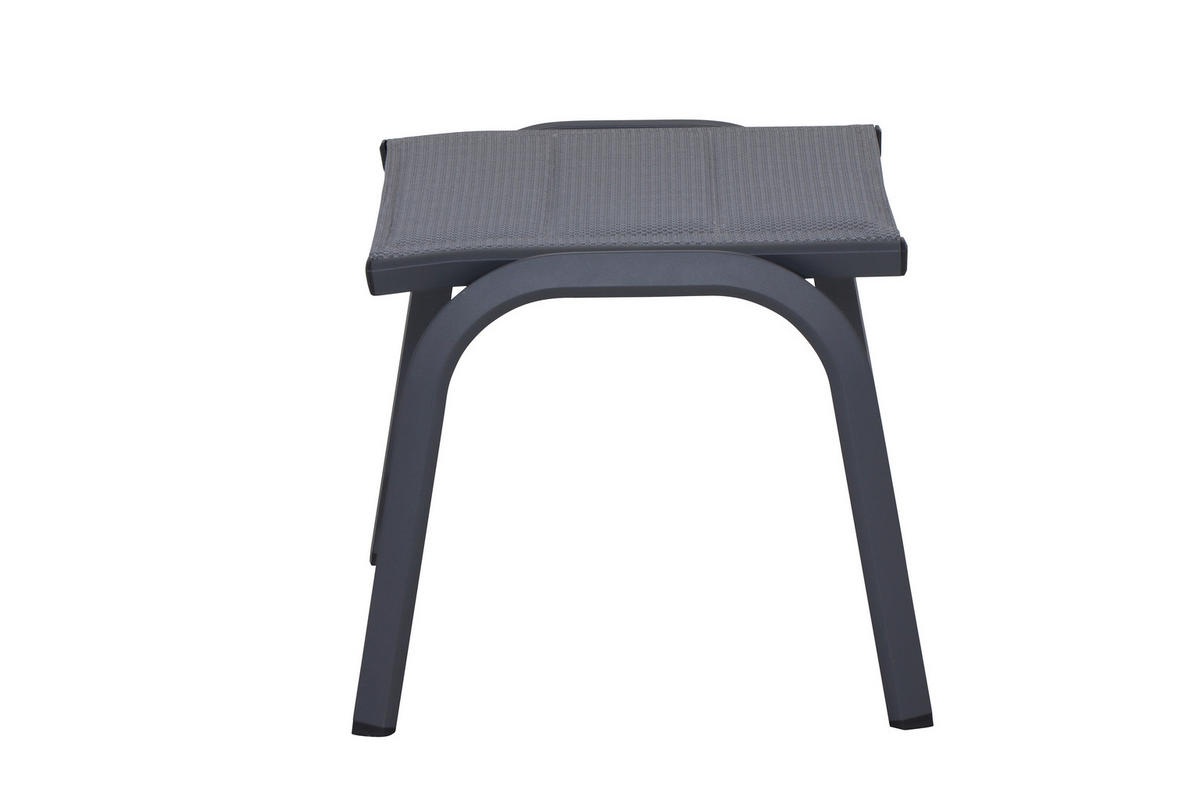 GARTENHOCKER in  - Anthrazit, KONVENTIONELL, Kunststoff/Metall (51/44/52cm) - Siena Garden