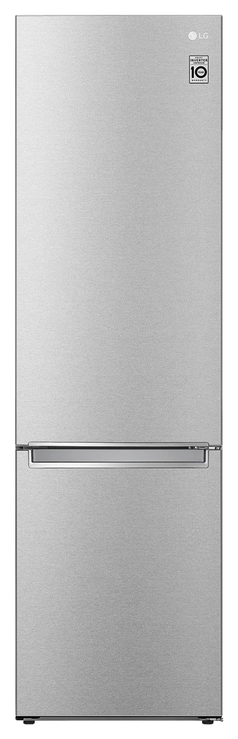 KÜHL-GEFRIER-KOMBINATION 60/203/68 cm GBB92MBB3P  - Silberfarben, Trend, Glas/Kunststoff (60/203/68cm) - LG