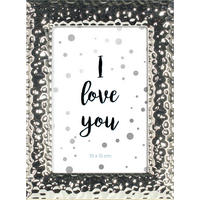 BILDERRAHMEN 14,4/19,6/1,9 cm  - Silberfarben, Basics, Glas/Metall (14,4/19,6/1,9cm)