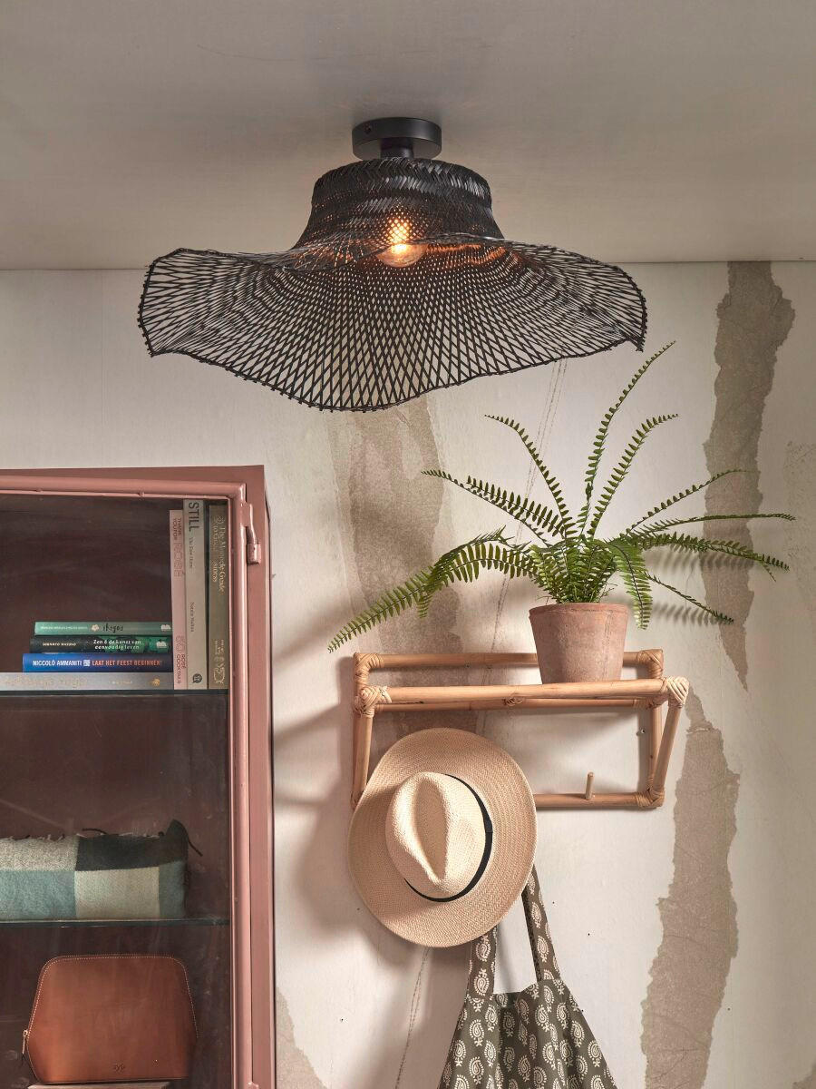 TAKLAMPA GOOD&MOJO  65/65/20 cm  - svart, Trend (65/65/20cm) - Good & Mojo