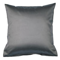 KOPFKISSENBEZUG Giacomo 40/40 cm  - Anthrazit, Basics, Textil (40/40cm) - Janine