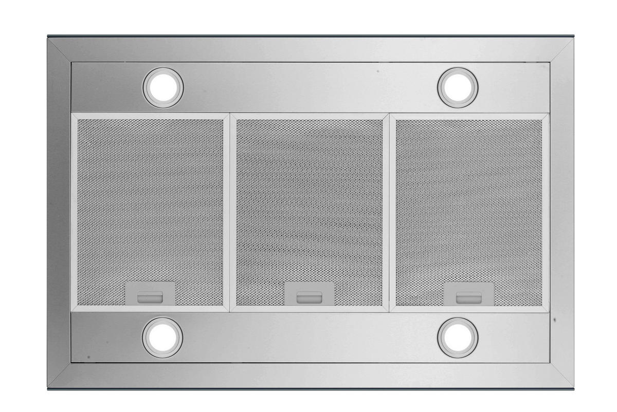 DUNSTABZUGSHAUBE CH44199IX-21  - Edelstahlfarben, Trend, Glas/Metall (89,5/65/60cm) - Respekta