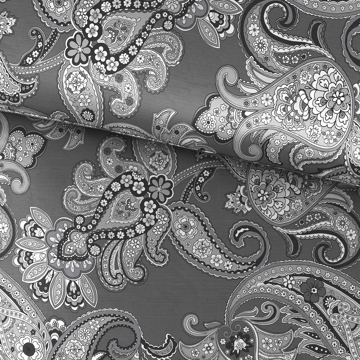 POVLEČENÍ, satén, antracitová, 140/200 cm - antracitová, Basics, textil (140/200cm) - Novel