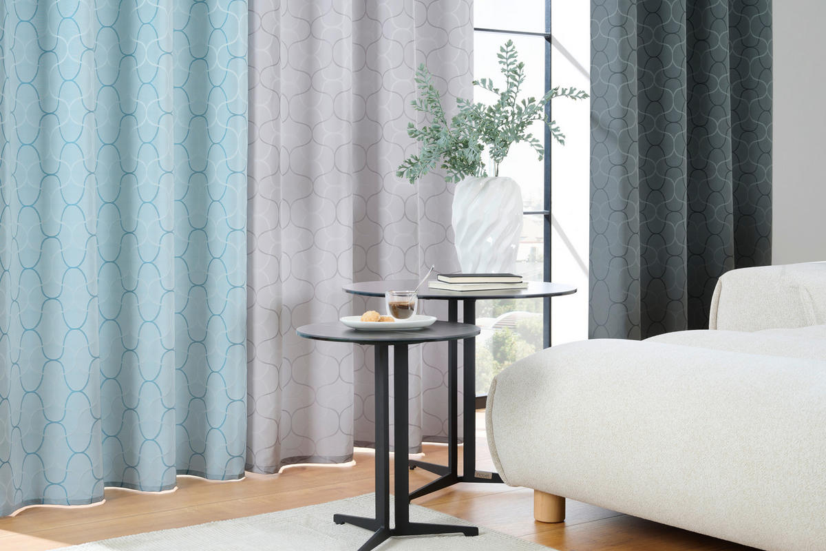 ZÁVĚS S OČKY, neprůsvitné, 140/245 cm - antracitová, Konvenční, textil (140/245cm) - Esposa