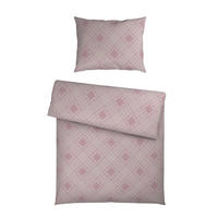 BETTWÄSCHESET Satin 160/210 cm  65 cm/100 cm  - Rosa, Design, Textil (160/210cm) - Ambia Home