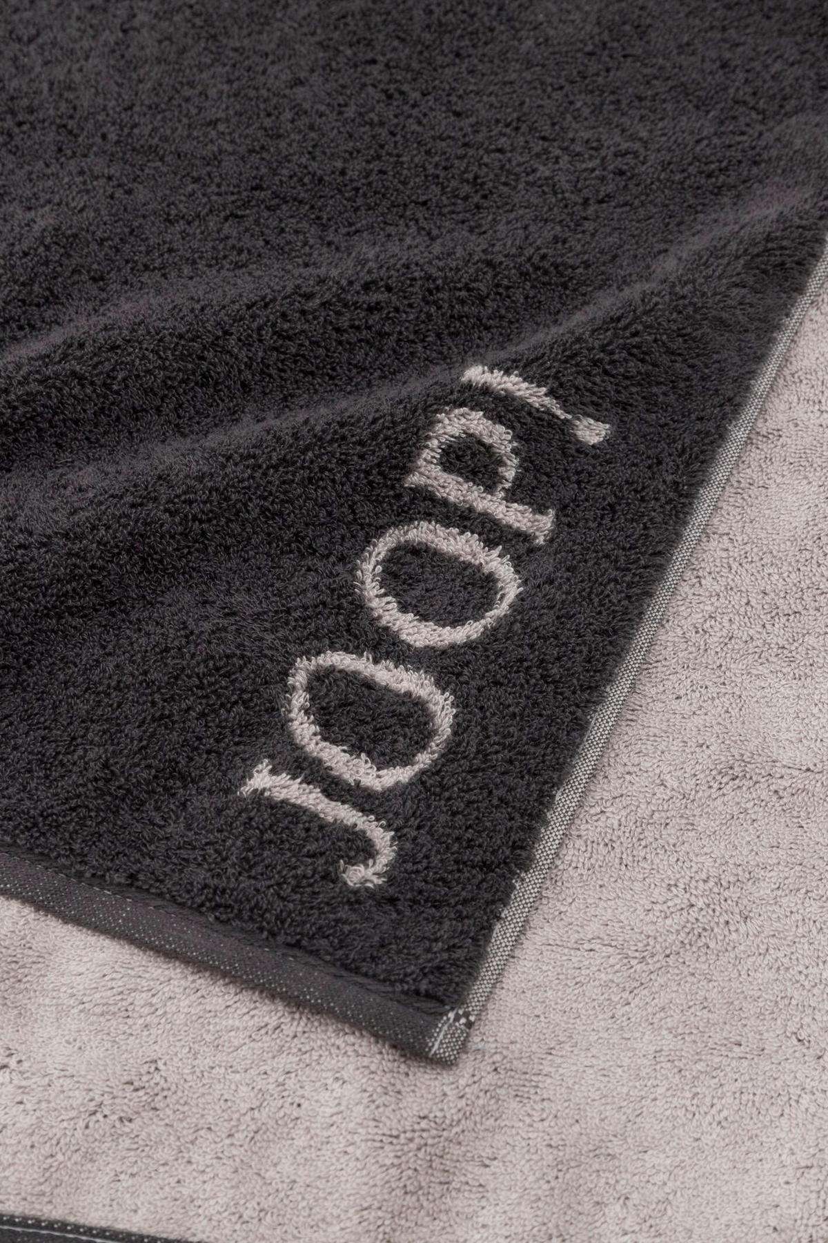 DUSCHTUCH DIVIDED DOUBLEFACE 80/150 cm  - Grau, Basics, Textil (80/150cm) - Joop!