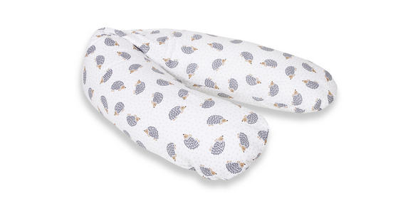 STILLKISSEN 160 cm Igel - Weiß, Basics, Textil (160cm) - My Baby Lou