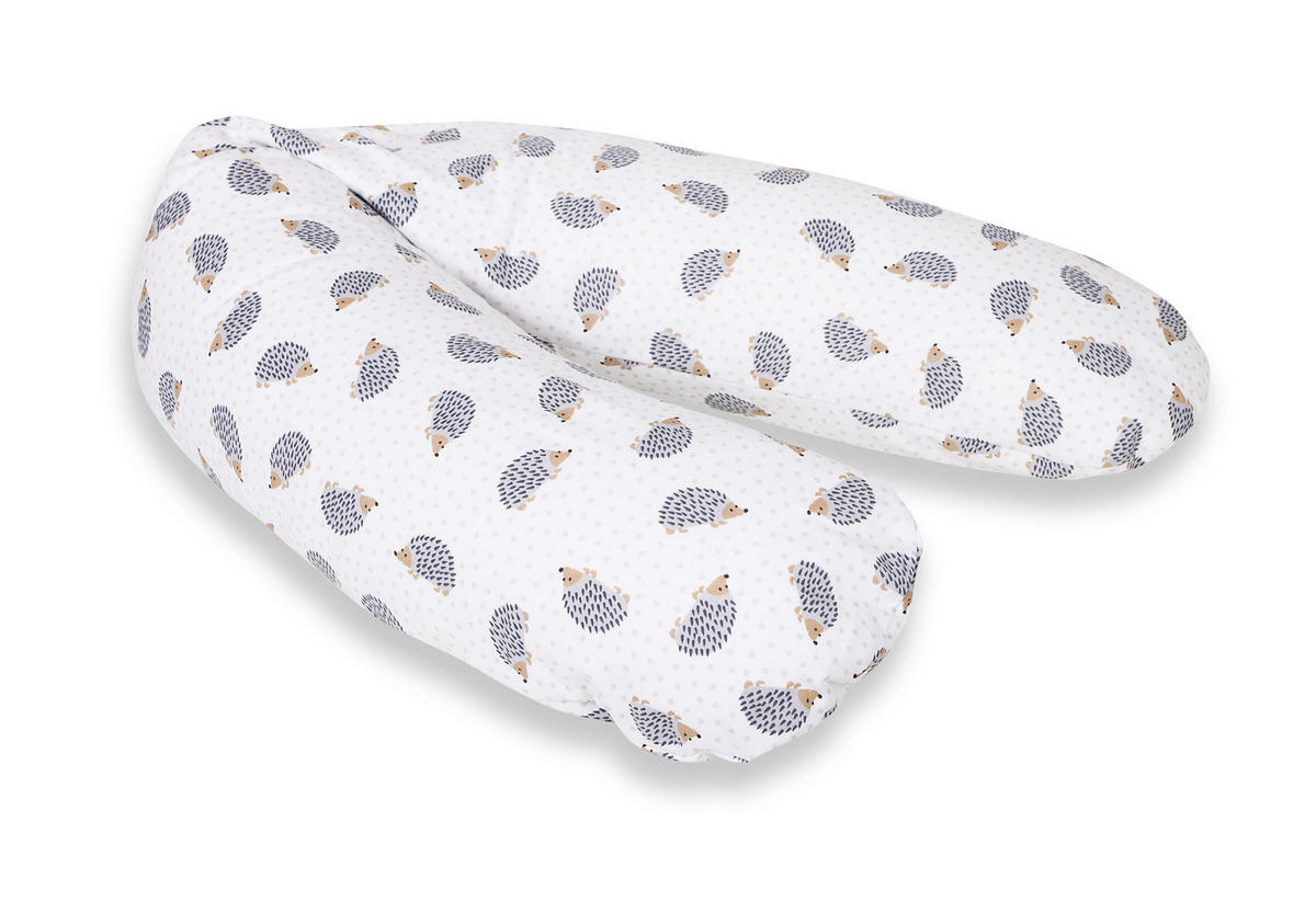 BLAZINA ZA DOJENJE  Igel         160 cm   - bela, Basics, tekstil (160cm) - My Baby Lou