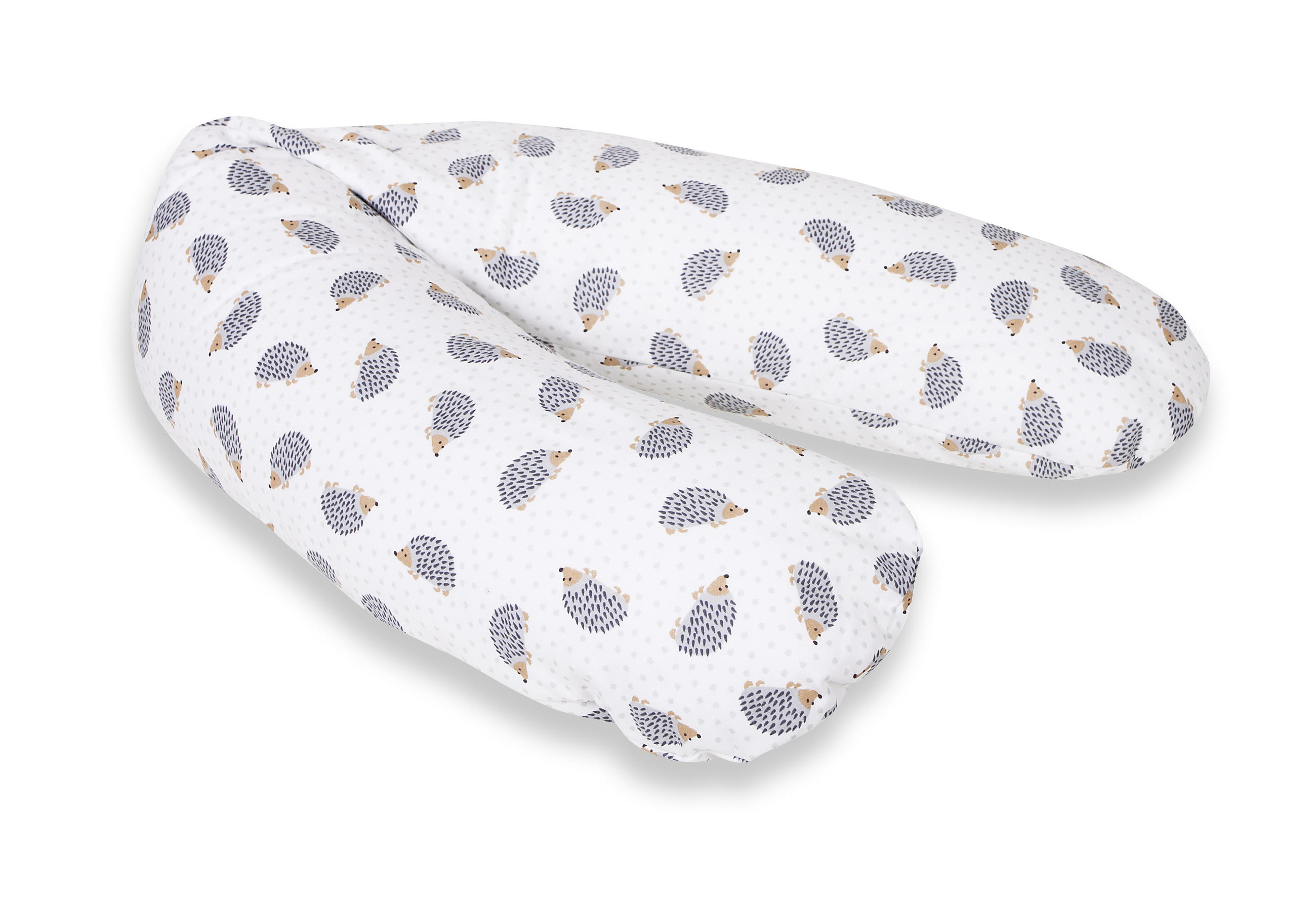 Thumbnail - Patinio Stillkissen Igel, Weiß, Textil, 34 L, Füllung: Styrolstäbchenfüllung, 160 cm, Textiles Vertrauen - Oeko-Tex®, Be...