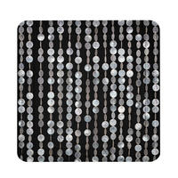 PODLOŽKA DO VANY - černá, Design, plast (55/55cm) - Kleine Wolke