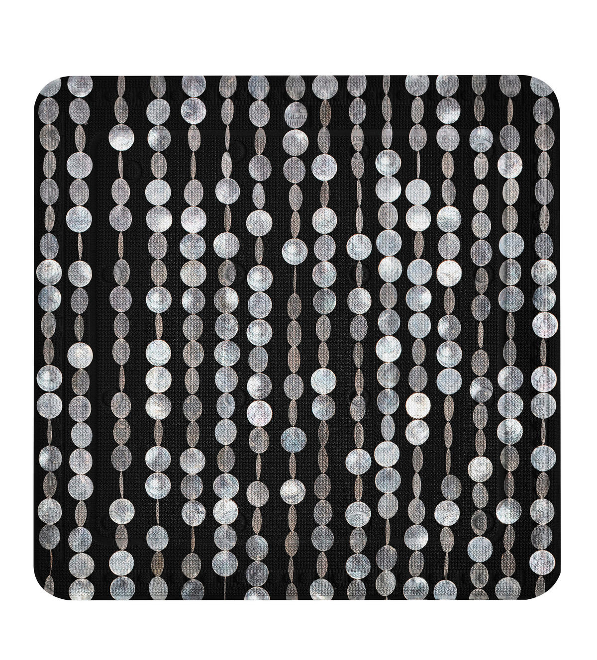 PODLOŽKA DO VANY - černá, Design, plast (55/55cm) - Kleine Wolke