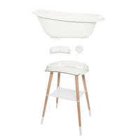 SET ZA KUPANJE BEBE  Sense  - bijela, Basics, plastika (79,5/40/46cm) - Bebe Jou