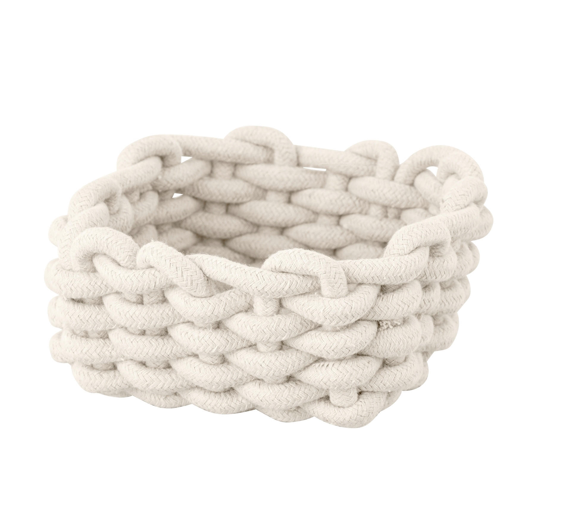 AUFBEWAHRUNGSKÖRBCHEN     - Creme, KONVENTIONELL, Textil (16,5/7,5/16,5cm) - Schöner Wohnen