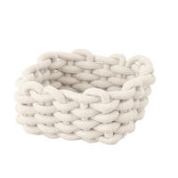 AUFBEWAHRUNGSKÖRBCHEN     - Creme, KONVENTIONELL, Textil (16,5/7,5/16,5cm) - Schöner Wohnen