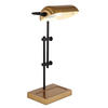 TISCHLEUCHTE 26,5/18,2/50 cm   - Goldfarben/Schwarz, KONVENTIONELL, Metall (26,5/18,2/50cm) - Globo