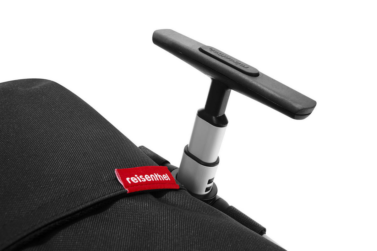 BEVÁSÁRLÓKOCSI - fekete/alumíniumszínű, Basics, textil/fém (42/47,5/32cm) - Reisenthel