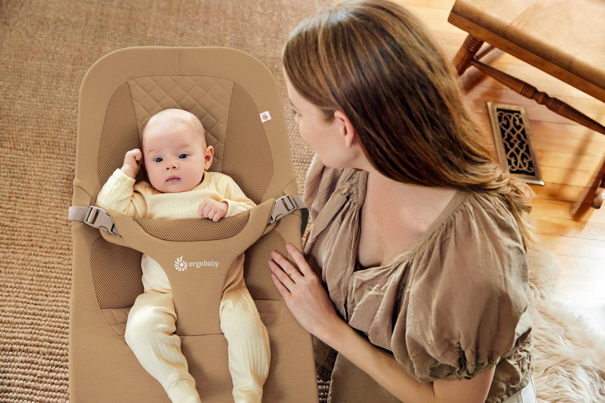 NJIHALICA   - svetlobraon/antracit, Osnovno, tekstil/plastika (42/56/81,3cm) - Ergo Baby