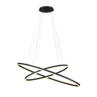 LED-HÄNGELEUCHTE 118/57/150 cm   - Weiß, Basics, Kunststoff (118/57/150cm)