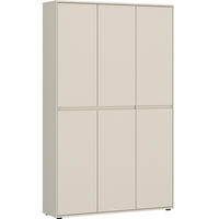 GARDEROBENSCHRANK  in 111,5/185,9/35,3 cm  - Kaschmir, Design, Holzwerkstoff (111,5/185,9/35,3cm) - Livetastic