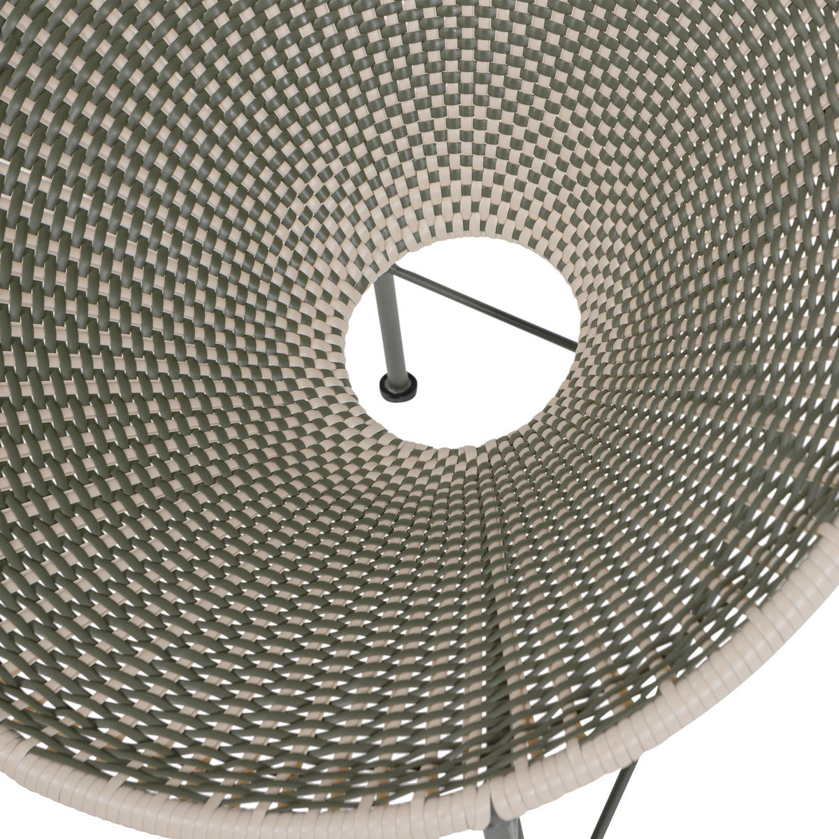 GARTENSESSEL Metall, Kunststoff Grün  - Grün, MODERN, Kunststoff/Metall (73/81/71cm) - Livetastic