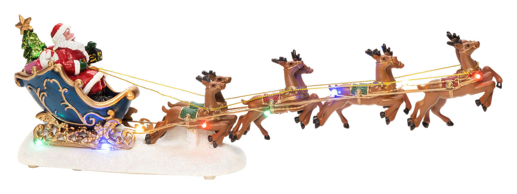 LED-DEKOLEUCHTE  - Rot/Braun, KONVENTIONELL, Kunststoff (37,5/9/36cm)