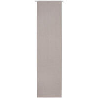 FLÄCHENVORHANG   transparent   60/245 cm  - Braun, Design, Textil (60/245cm) - Novel
