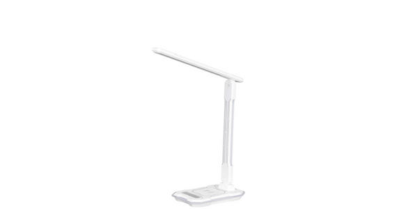 LED-SCHREIBTISCHLEUCHTE 31,6/18,1/12,1 cm   - Weiß, LIFESTYLE, Kunststoff (31,6/18,1/12,1cm) - Novel