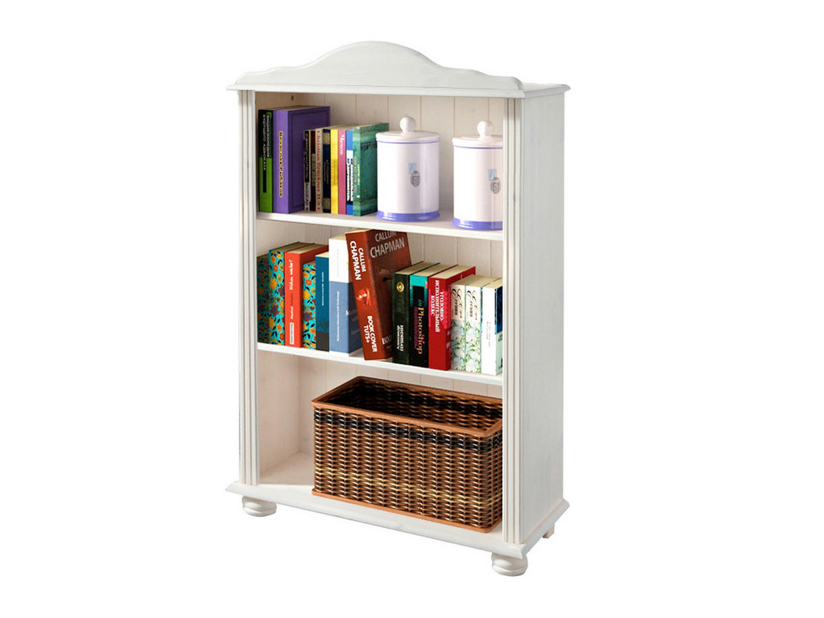 REGAL  77/116/31 cm Weiß  - Weiß, Design, Holz (77/116/31cm) - MID.YOU