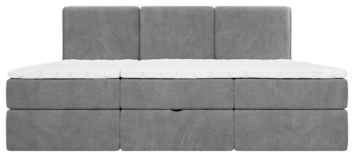 FAMILIENBETT - Dunkelgrau/Schwarz, MODERN, Holz/Holzwerkstoff (270/200cm) - MID.YOU