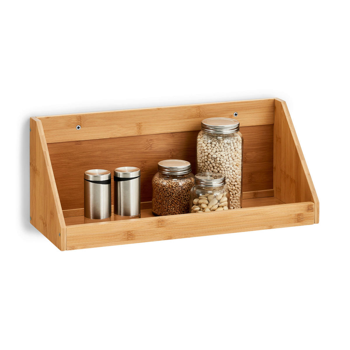 WANDREGAL 50/20/20 cm  - Naturfarben, Basics, Holz (50/20/20cm) - Zeller Present