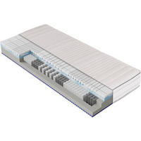 TASCHENFEDERKERNMATRATZE Dream Deluxe 3D Plus 90/200 cm Höhe ca. 25 cm  - Weiss, Basics (90/200cm) - Dieter Knoll