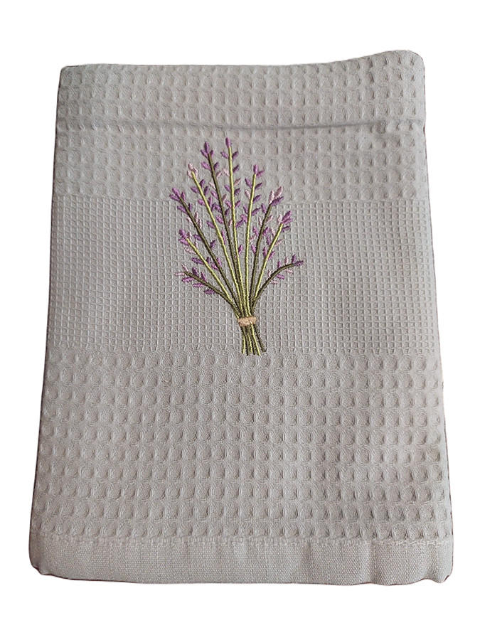 KRPA ZA POSUĐE siva LAVANDA - siva, Konvencionalno, tekstil (50/70cm)