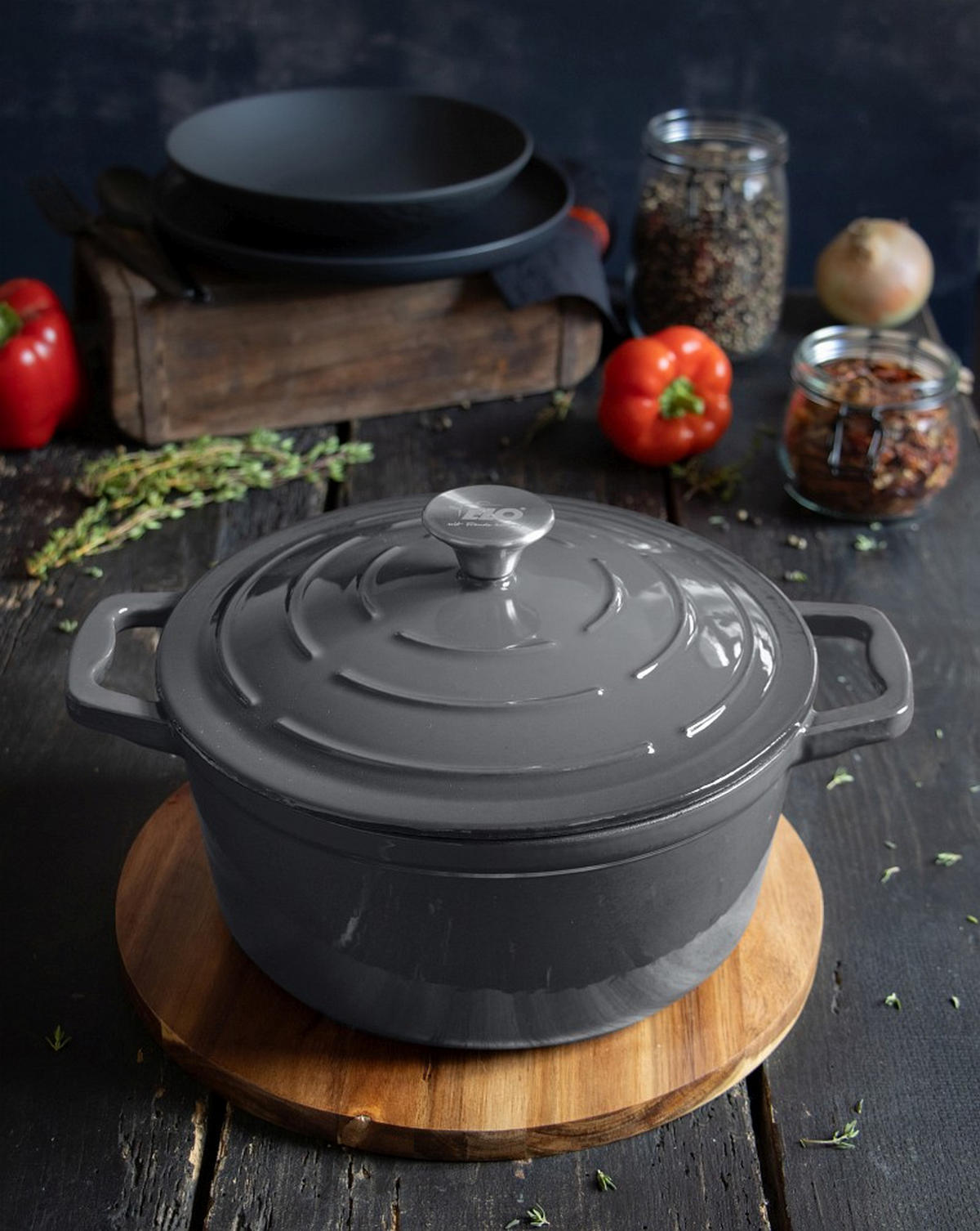 GUSSTOPF 4,5 L  - Basics, Metall (26cm) - ELO