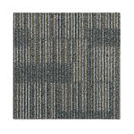 TEPPICHFLIESE Linz 50/50 cm in Braun, Hellblau  - Braun/Hellblau, Basics, Kunststoff (50/50cm) - Esposa