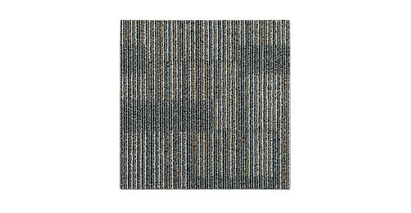 TEPPICHFLIESE Linz 50/50 cm in Braun, Hellblau  - Braun/Hellblau, Basics, Kunststoff (50/50cm) - Esposa