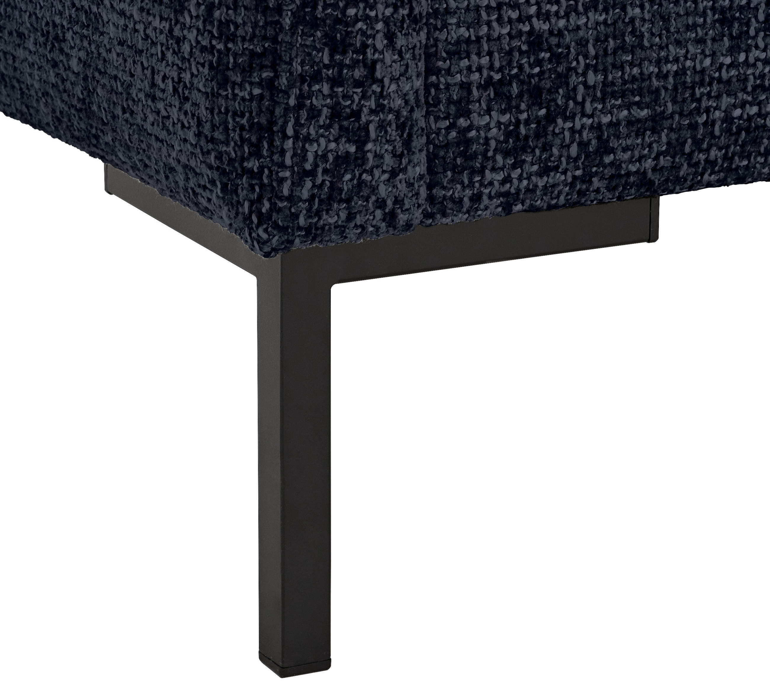 Thumbnail - Hom`in 3-Sitzer-Sofa, Dunkelblau, Textil, Füllung: Schaumstoff, Polyethersulfon (Pes), 196x78x90 cm, Stoffauswahl, Wohnz...