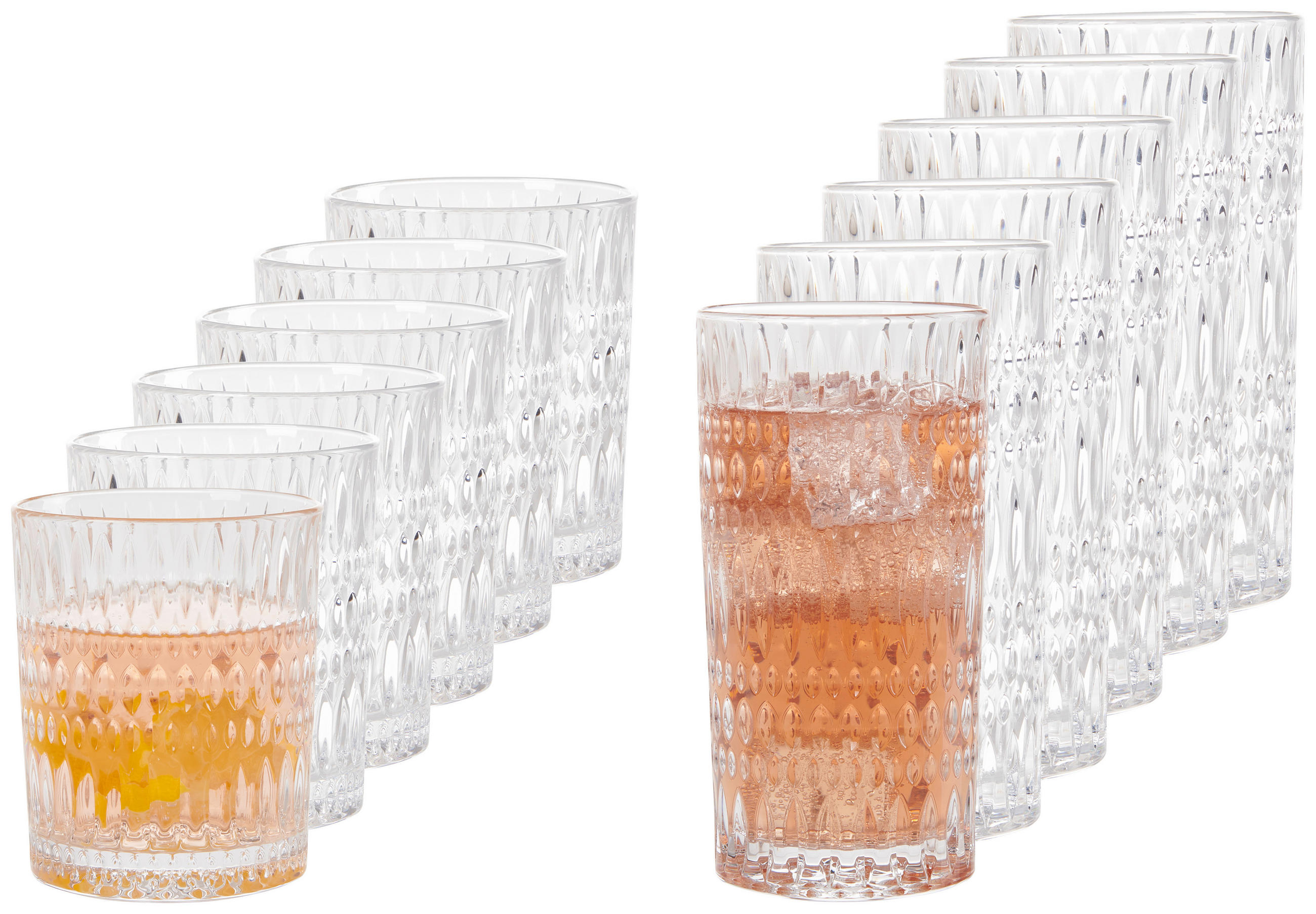 GLÄSERSET Nachtmann  12-teilig  - Transparent, LIFESTYLE, Glas - Nachtmann