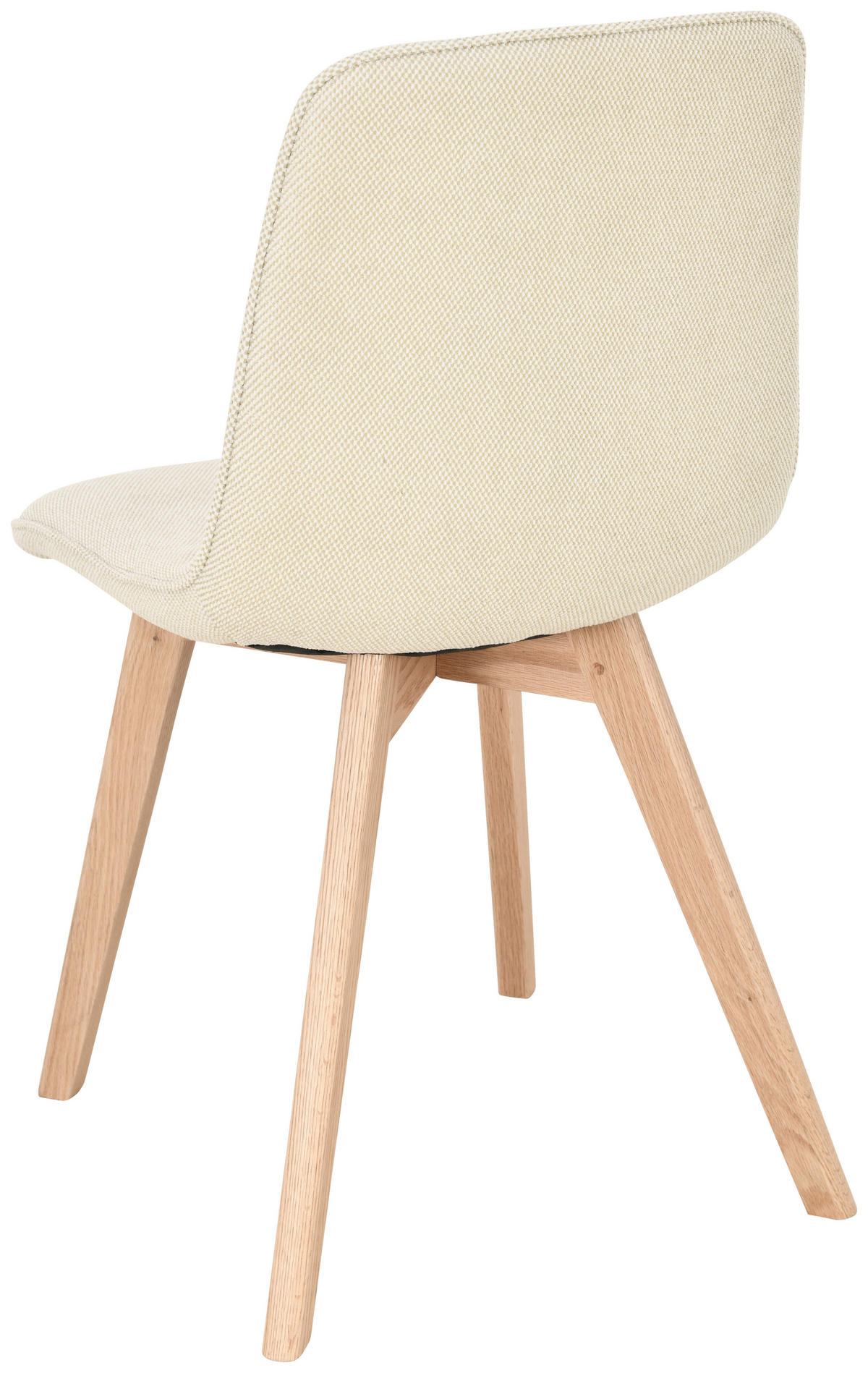 STUHL  Stoffauswahl  Leinenoptik  - Eichefarben/Beige, MODERN, Holz/Textil (45/88/54cm) - Cantus