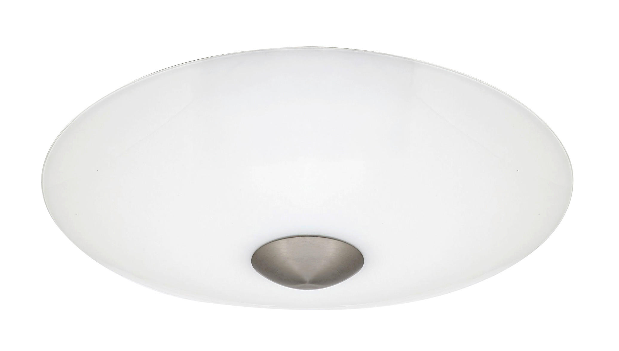 LED-DECKENLEUCHTE 60/7 cm   - Weiß, Design, Glas/Kunststoff (60/7cm) - Globo