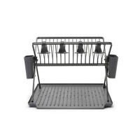 GESCHIRRABTROPFTASSE  - Design, Metall (51/33/42cm)