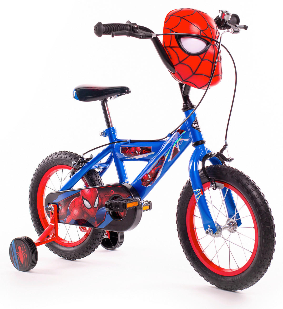 Kinderfahrrad mit Stützrädern Huffy Spider-Man 14 Zoll