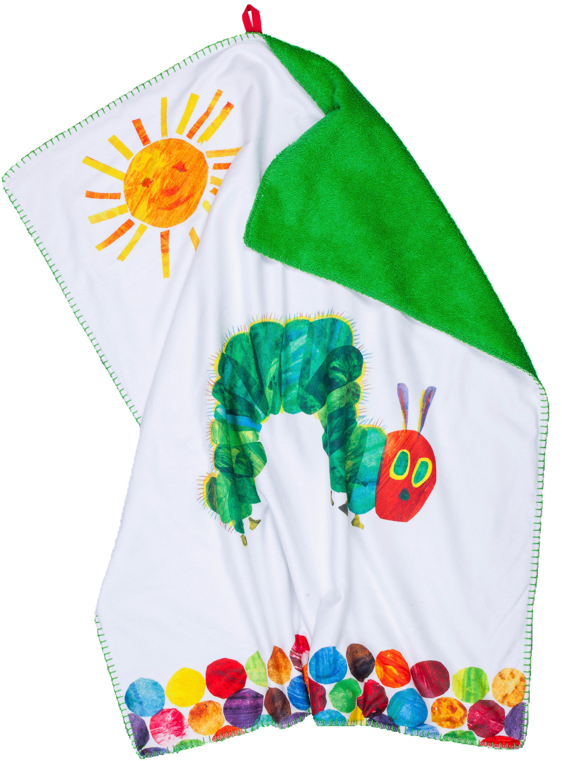SCHMUSEDECKE RAUPE 75/90 cm - Multicolor, Basics, Textil (75/90cm)