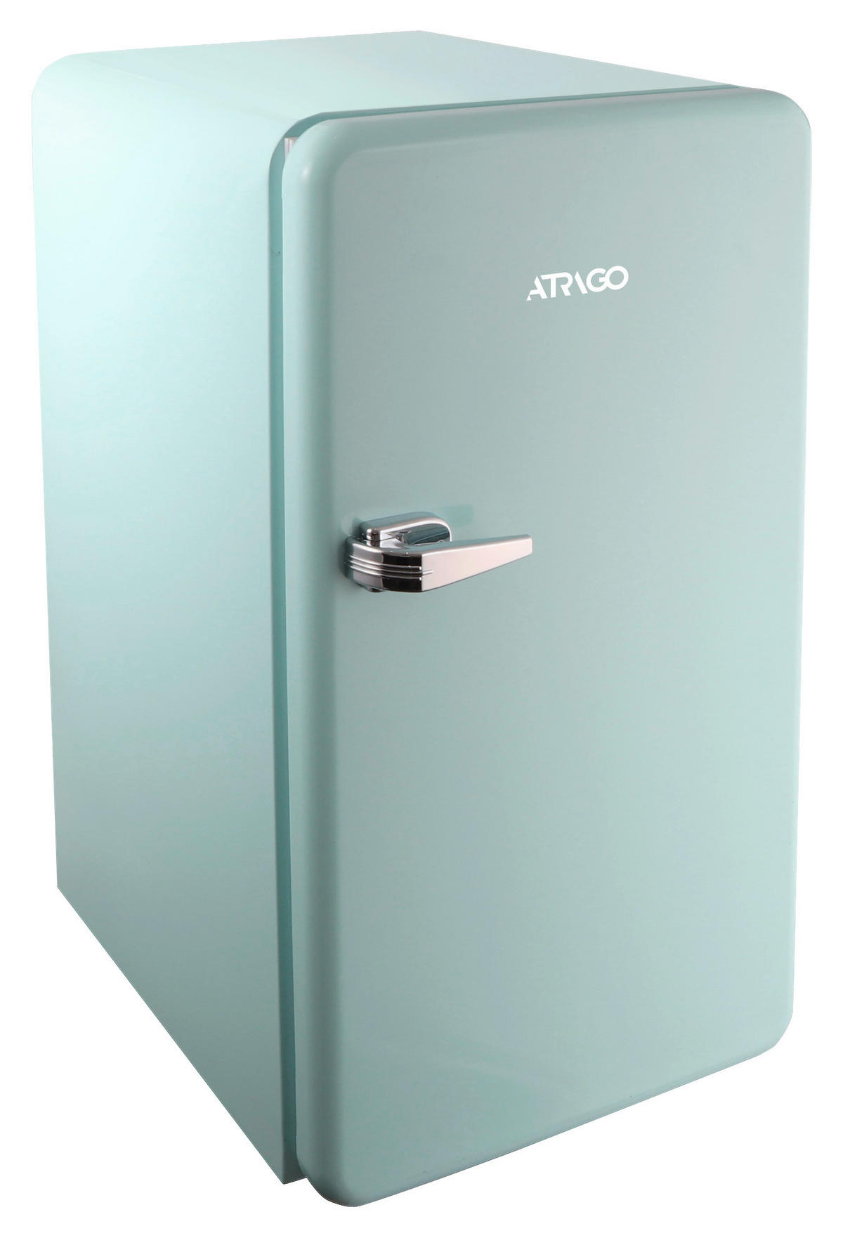 KÜHLSCHRANK 52690003/01  - Mintgrün, Basics, Glas/Kunststoff (44,5/49/78,5cm) - Atrigo